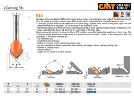 Felsőmaró CMT 915.002.11 90 °-os V-nútmaró