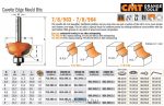 Felsőmaró CMT 964.080.11 holker maró csapágyas