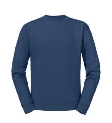 RUSSEL 0R262M0 Authentic kereknyakú pulóvert INDIGO BLUE S-XXL