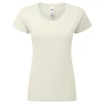   Fruit of the Loom 61424 női ICONIC póló 195T XS-XXL méretek Natúr 
