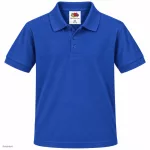   Fruit of the Loom 63417 gyerekpóló galléros ROYAL BLUE 104-164 