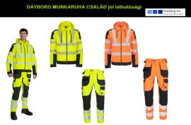 DAYBORO sárga és narancs munkaruha család