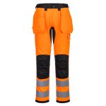 CD889OBR28 Portwest WX2 Eco Hi-Vis Holster Pocket Trousers