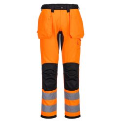 CD889OBR28 Portwest WX2 Eco Hi-Vis Holster Pocket Trousers CD889OBR28 Portwest WX2 Eco Hi-Vis Holster Pocket Trousers