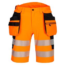 DX446OBR30 Portwest DX4 Hi-Vis Holster rövidnadrág DX446OBR30 Portwest DX4 Hi-Vis Holster rövidnadrág